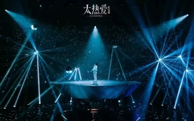 VDF T15A 5KG Kinetic Winch X Mirror Light For Chinese Rapper Tour